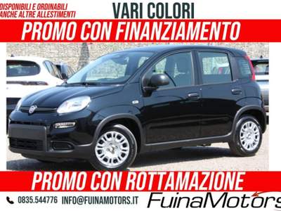 Fiat Panda 1.0 S&S Hybrid CON ROTTAMAZIONE Nero usata Bernalda