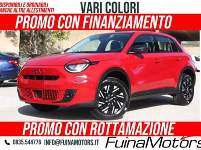 Fiat 600 1.2 100CV Hybrid PACK CONFORT Rosso usata Bernalda