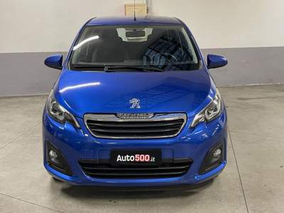 Peugeot 108 VTi 72 S&S 5 porte Active carplay Blu/Azzurro usata Milano