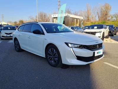 Peugeot 508 Hybrid 180 Allure e-EAT8 Bianco usata Roma