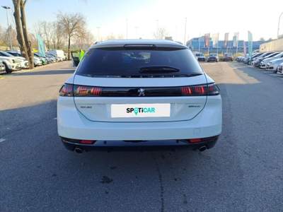 Peugeot 508 Hybrid 180 Allure e-EAT8 Bianco usata Roma