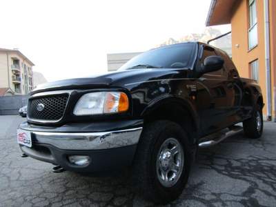 Ford F-150 F 150 LARIAT 5.4 V8 BENZINA/GPL AUTOCARRO 6 POSTI Nero usata Lecco