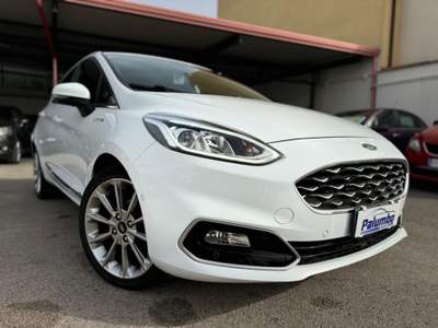 Ford Fiesta 1.0 Ecoboost 100 CV 5 porte Vignale Bianco usata Qualiano