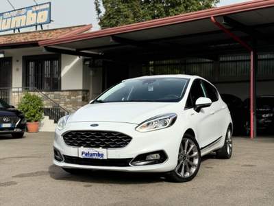 Ford Fiesta 1.0 Ecoboost 100 CV 5 porte Vignale Bianco usata Qualiano