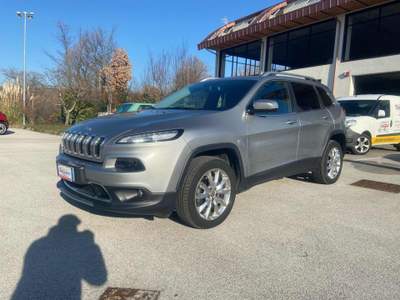 Jeep Cherokee 2.0 Mjt II 170CV 4WD Active Drive II Limited Argento usata Savoia di Lucania