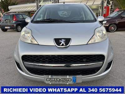 Peugeot 107 1.4 HDi 5p. Argento usata Atena lucana