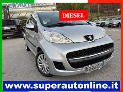 Peugeot 107 1.4 HDi 5p. Argento usata Atena lucana