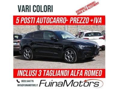 Alfa Romeo Stelvio 2.2 diesel 160 CV AT8 RWD Sprint AUTOCARRO Grigio usata Bernalda