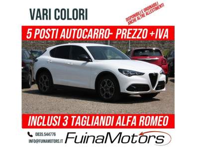 Alfa Romeo Stelvio 2.2 diesel 160 CV AT8 RWD Sprint AUTOCARRO Grigio usata Bernalda