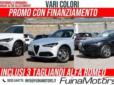 Alfa Romeo Stelvio 2.2 Turbodiesel 210 CV AT8 Q4 Sprint Nero usata Bernalda