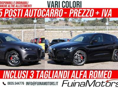Alfa Romeo Stelvio 2.2 Turbodiesel 160 CV AT8 RWD Veloce AUTOCARRO Grigio usata Bernalda