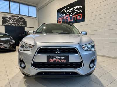 Mitsubishi ASX 1.8 DI-D 116CV 2WD Intense Panoramic *NEOPA*TETTO* Argento usata Bussero