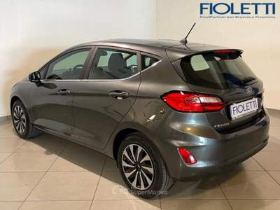 Ford Fiesta 7ª SERIE 1.0 ECOBOOST HYBRID 125 CV TITANIUM Grigio usata Manerbio