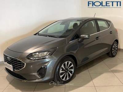 Ford Fiesta 7ª SERIE 1.0 ECOBOOST HYBRID 125 CV TITANIUM Grigio usata Manerbio
