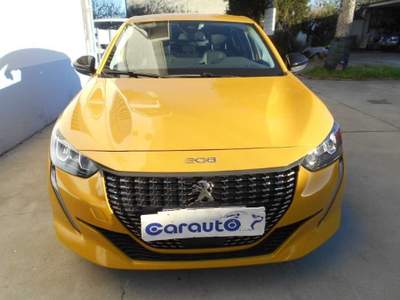 Peugeot 208 BlueHDi 100  5 porte Allure Pack Giallo usata Carignano