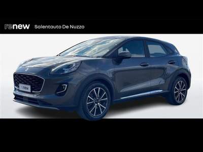 Ford Puma 1.0 EcoBoost Hybrid 125cv Titanium S&S Grigio usata Lecce