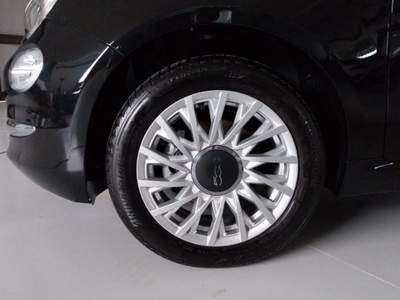 Fiat 500 1.0 Hybrid TETTO CLIMA AUTOM Nero usata Occhiobello