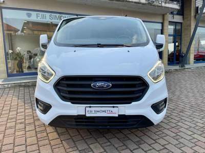 Ford Transit Custom 300 2.0 TDCi 130 MHEV L2H1 Trend FURGONE Bianco usata Cadrezzate con Osmate