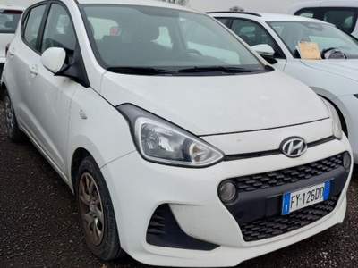 Hyundai i10 1.0 MPI Econext Advanced Bianco usata Napoli
