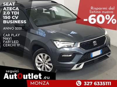 Seat Ateca 2.0 TDI 150 cv Business NAVI - FARI LED Grigio usata Monza