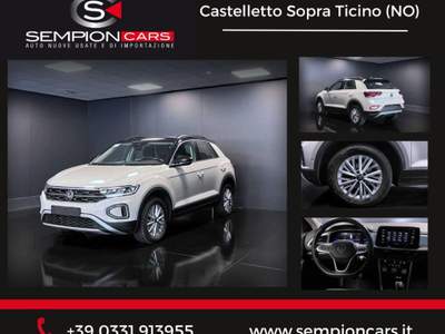 Volkswagen T-Roc 1.0 TSI 110cv Life RESTYLING PREZZO REALE Grigio usata Castelletto Sopra Ticino