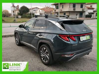 Hyundai Tucson 1.6 T-GDI 48V XLine + IMP GPL BRC Blu/Azzurro usata Roseto degli Abruzzi