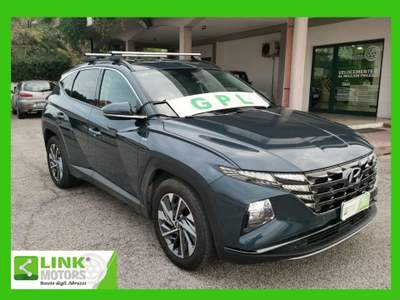 Hyundai Tucson 1.6 T-GDI 48V XLine + IMP GPL BRC Blu/Azzurro usata Roseto degli Abruzzi