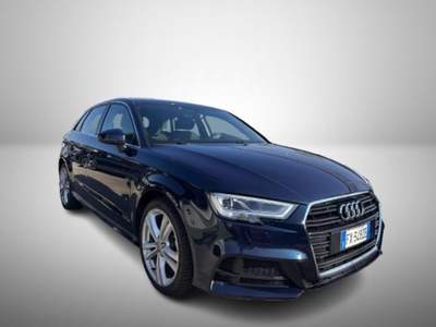 Audi A3 30 g-tron S tronic Sport   TG FX348ZE Blu/Azzurro usata Oderzo