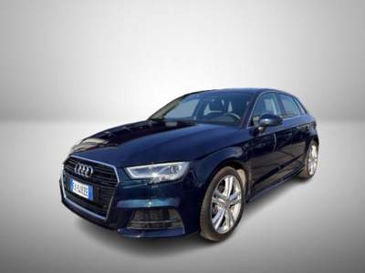 Audi A3 30 g-tron S tronic Sport   TG FX348ZE Blu/Azzurro usata Oderzo