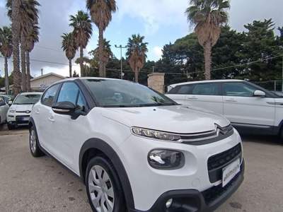 Citroen C3  PureTech 82 Feel Edition Bianco usata Modica