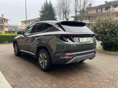 Hyundai Tucson 1.6 T-GDI 180 CV MHEV Excellence Verde usata Cava Manara