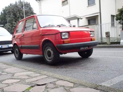 Fiat 126 650 Personal 4 - ISCRITTA ASI Rosso usata Villasanta