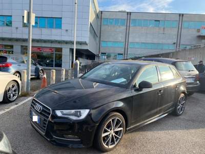 Audi A3 SPB 1.4 TFSI S tronic Ambiente x commercianti Nero usata Treviso
