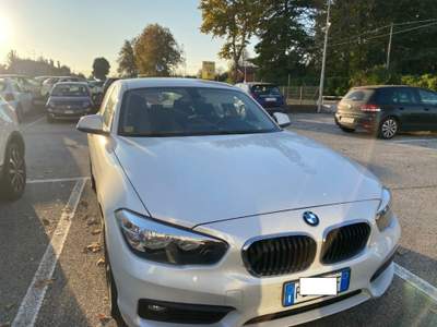 BMW Serie 1 116d d 5p. Business Bianco usata Treviso