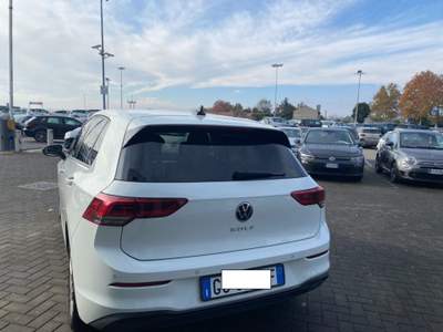 Volkswagen Golf 1.5 TGI DSG Life Bianco usata Treviso