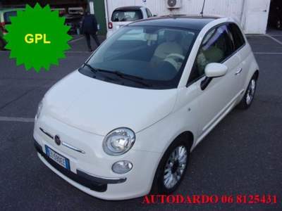 Fiat 500 GPL 1.2 EasyPower Lounge Bianco usata Roma