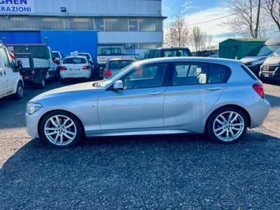BMW Serie 1 114d d 5p. MSPORT+SOLO 90000 KM+NEOPATENTATI Grigio usata Roburent