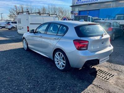 BMW Serie 1 114d d 5p. MSPORT+SOLO 90000 KM+NEOPATENTATI Grigio usata Roburent