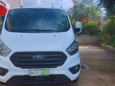 Ford Transit Custom EcoBlue Hybrid 130 Bianco usata Roma