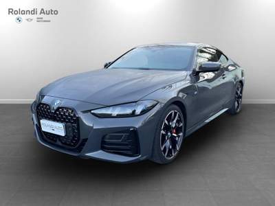 BMW Serie 4 420i d Coupe mhev 48V Msport auto Grigio usata Casale Monferrato