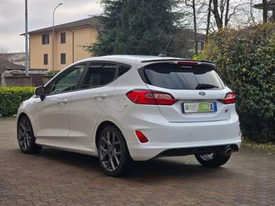 Ford Fiesta 1.0 Ecoboost Hybrid 125 CV ST-Line NEOPATENTATI Bianco usata Cava Manara