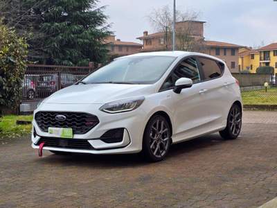 Ford Fiesta 1.0 Ecoboost Hybrid 125 CV ST-Line NEOPATENTATI Bianco usata Cava Manara