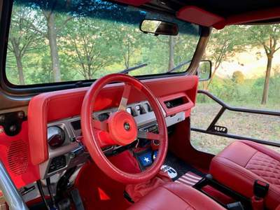 Jeep Wrangler 2.5 Laredo Verde usata Moncalvo