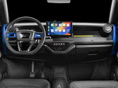 Ligier Myli Rebel +Climatizzatore +Servosterzo EV 12,42kWh Blu/Azzurro usata VEDANO AL LAMBRO