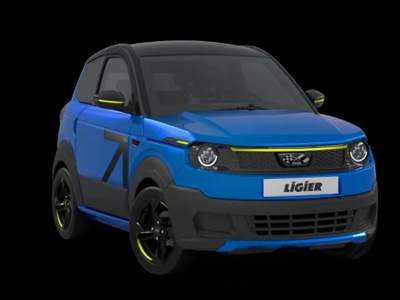 Ligier Myli Rebel +Climatizzatore +Servosterzo EV 12,42kWh Blu/Azzurro usata VEDANO AL LAMBRO