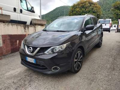 Nissan Qashqai DCI RADAR PELLE NAVI SKY KM CERTIFICATI Nero usata SAN GIORGIO A LIRI