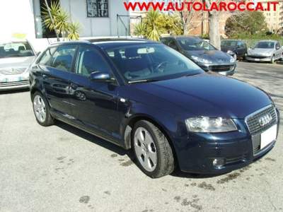Audi A3 SPB. 2.0 16V TDI Attraction Blu/Azzurro usata Roma