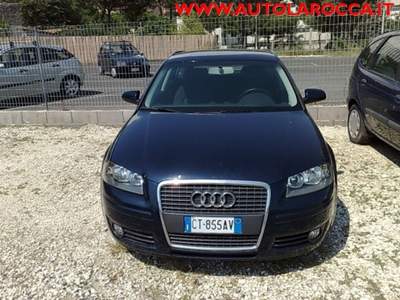 Audi A3 SPB. 2.0 16V TDI Attraction Blu/Azzurro usata Roma
