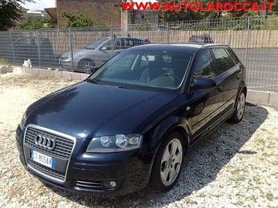 Audi A3 SPB. 2.0 16V TDI Attraction Blu/Azzurro usata Roma