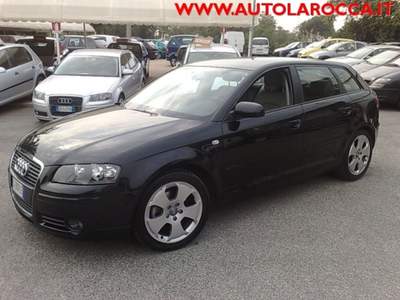 Audi A3 SPB. 2.0 TDI F.AP. S tr. Attraction Nero usata Roma